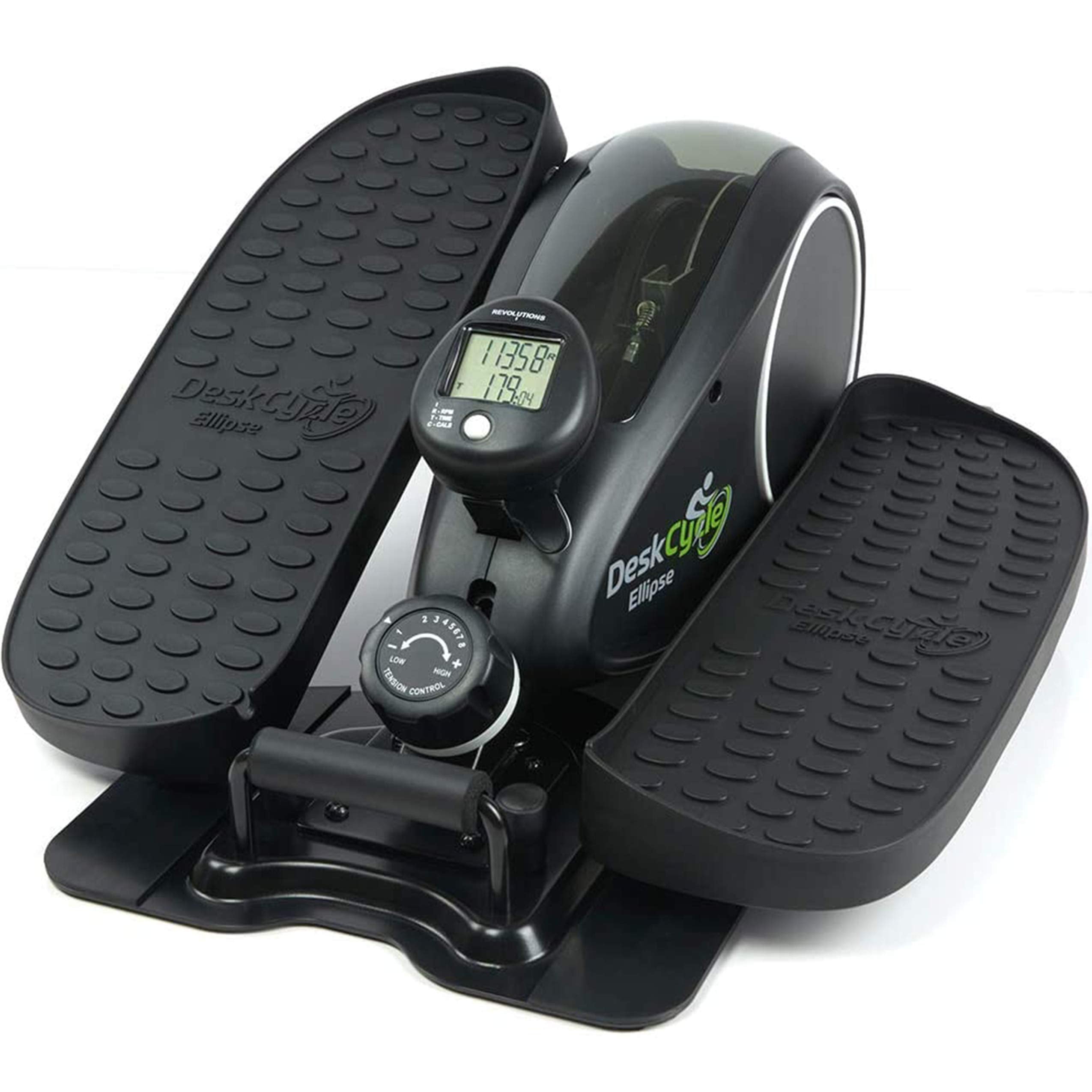 Deskcycle Ellipse Leg Exerciser - Under Desk Elliptical Machine And Foot Pedal Exerciser - Leg Exerciser While Sitting - Compact