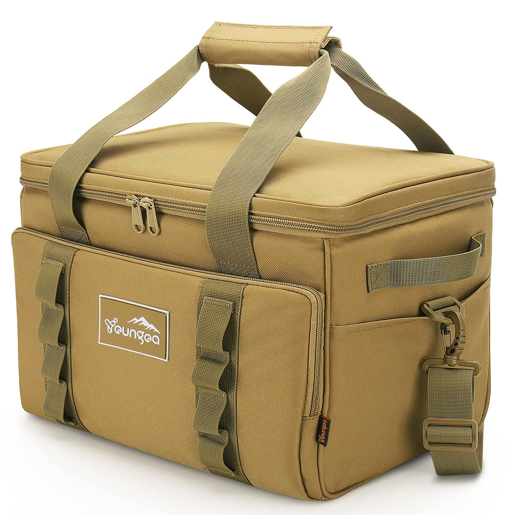 Soft Insulated Cooler Bag 48-Can Leakproof Soft Sided Cooler Large Collapsible Portable Cooler Bags 32L For Picnic, Waterproof S