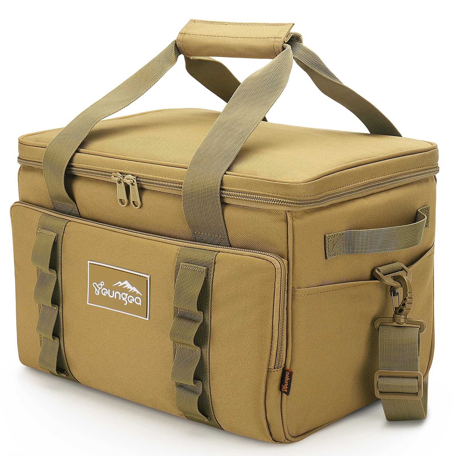 Soft Insulated Cooler Bag 48-Can Leakproof Soft Sided Cooler Large Collapsible Portable Cooler Bags 32L For Picnic, Waterproof S