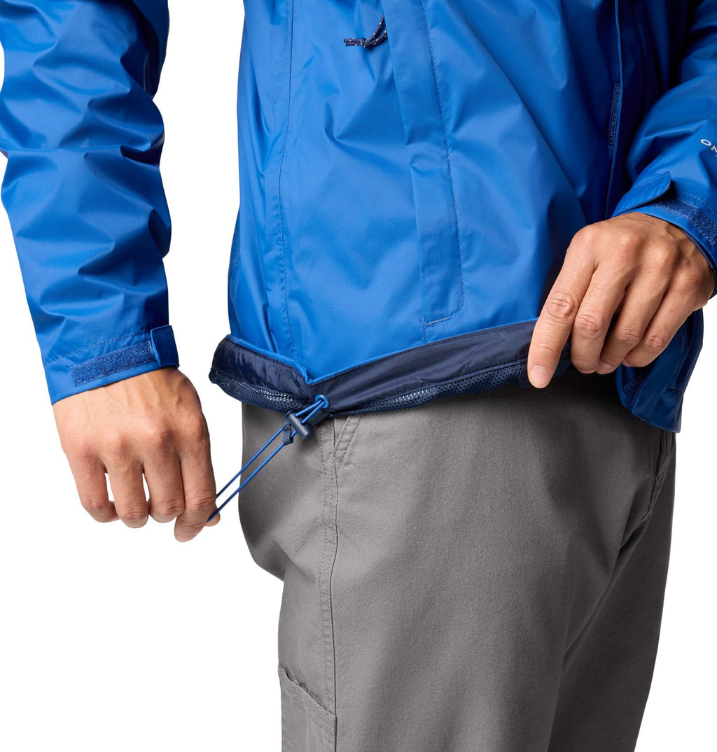 Columbia Mens Watertight II Jacket, Mountain Blue, 2X Tall