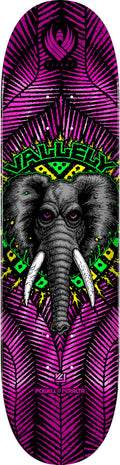 Powell Peralta Mike Vallely Elephant Flight Skateboard Deck, 8.63 x 32.2, Pink Foil