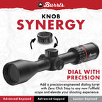 Burris Optics Fullfield 3-12x42mm Hunting RifleScopes, 1-inch Tube, Plex Reticle, Rear Focal Plane, Waterproof, Shockproof, Fore