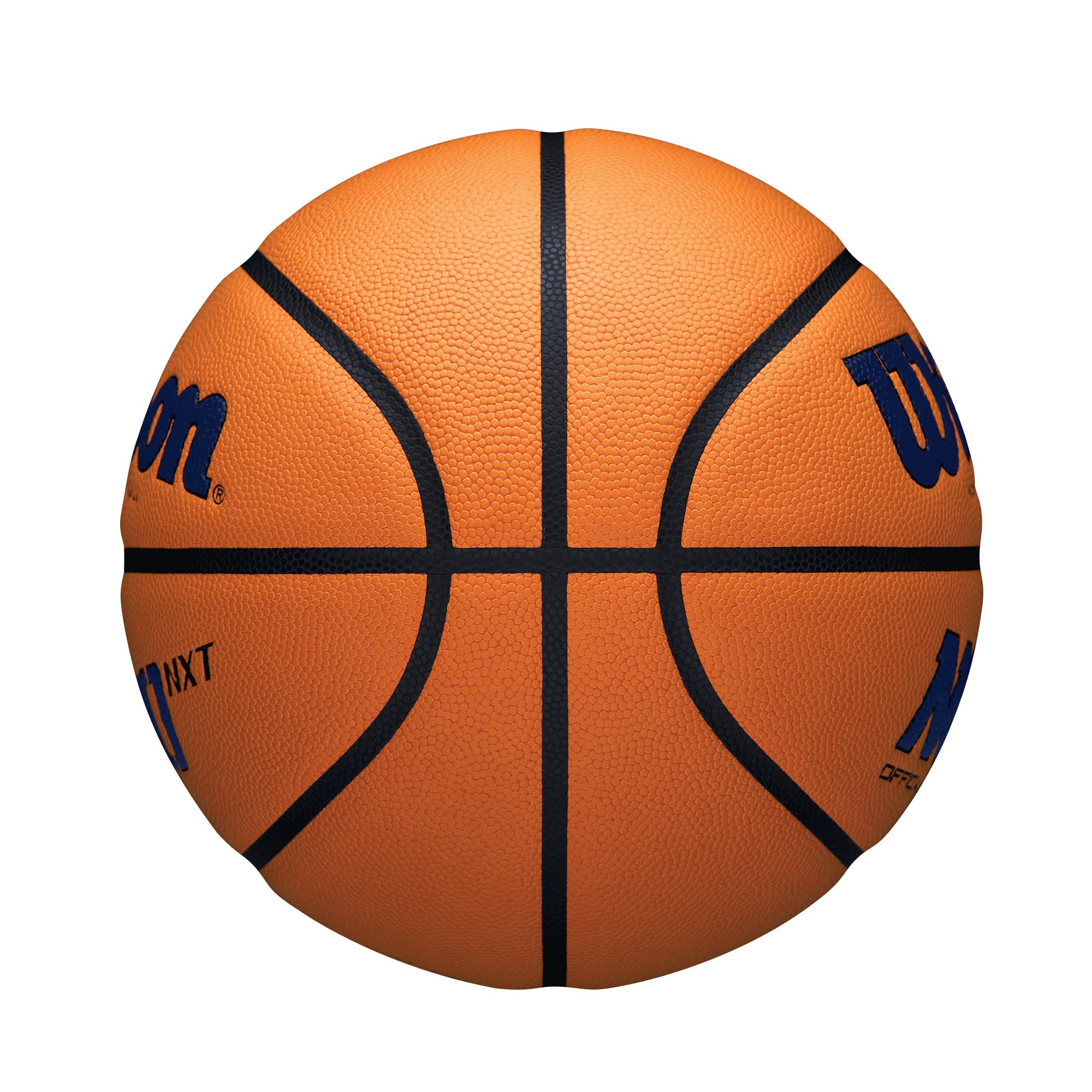 Wilson Ncaa Evo Nxt Official Indoor Game Basketball - Navy/Orange, Size 6-28.5''