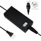 Evaplus 42V Charger Powerfast 3-Prong Inline Connector For 36V Pocket Mod, Sports Mod Lithium Battery, Battery Charger For Elect
