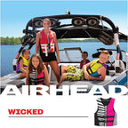 Airhead Wicked Kwik-Dry Neolite Flex Lift Jacket | Us Coast Guard Approved, Designed For Water Sports, Youth & Women'S