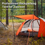 Moon Lence Professional Camping Tent 2 Person Tent Backpacking Tent, Water & Wind Proof Ultralight Equipment For Mountaineering