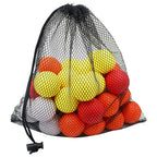 40 Pack Foam Golf Practice Balls - Realistic Feel And Limited Flight Training Balls For Indoor Or Outdoor - With 10 Golf Ball Te