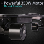 Electric Skateboard,Electric Longboard With Lcd Remote Control For Beginners, 350W Brushless Motor, Max 12.4 Mph,5 Miles Range,