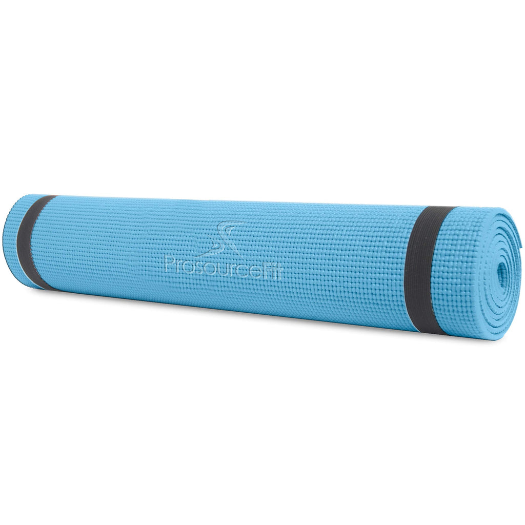 Prosourcefit Original Yoga Mat 1/4'' - Aqua' (Ps-1906-Mat-Pvc-Aqua)