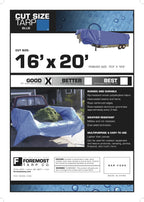 Tarp Blue 16'X20' (Pack Of 1)