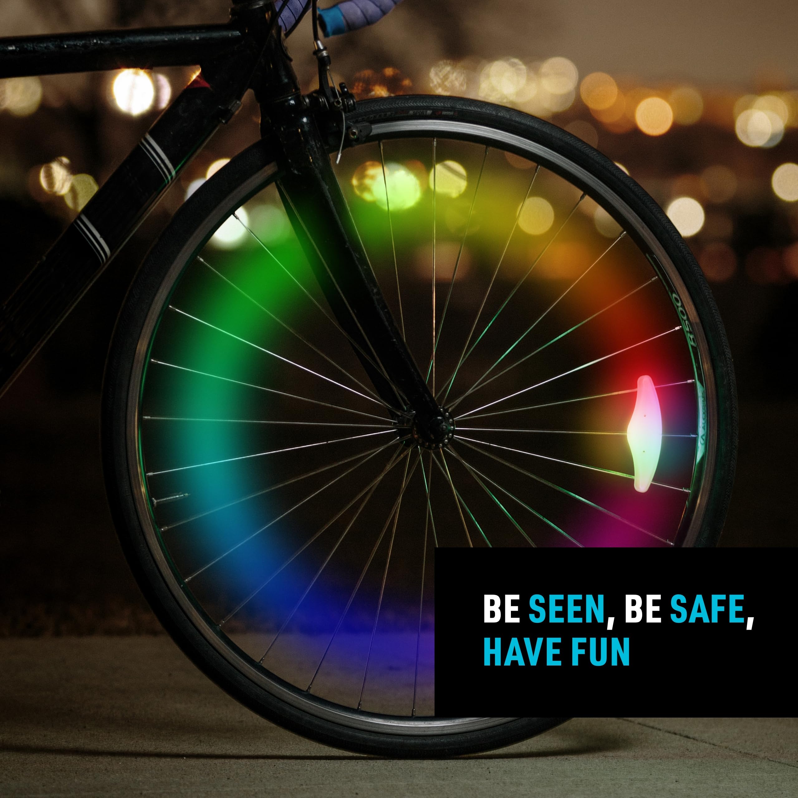 Nite Ize Spokelit Wheel Light - Bicycle Spoke Light For Visibility And Safety - Led Lights For Bike Wheels - Bicycle Wheel Light