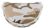Histar Golf Small Mallet Putter Cover With Magnetic Closure For Scotty Cameron (Camouflage Brown)