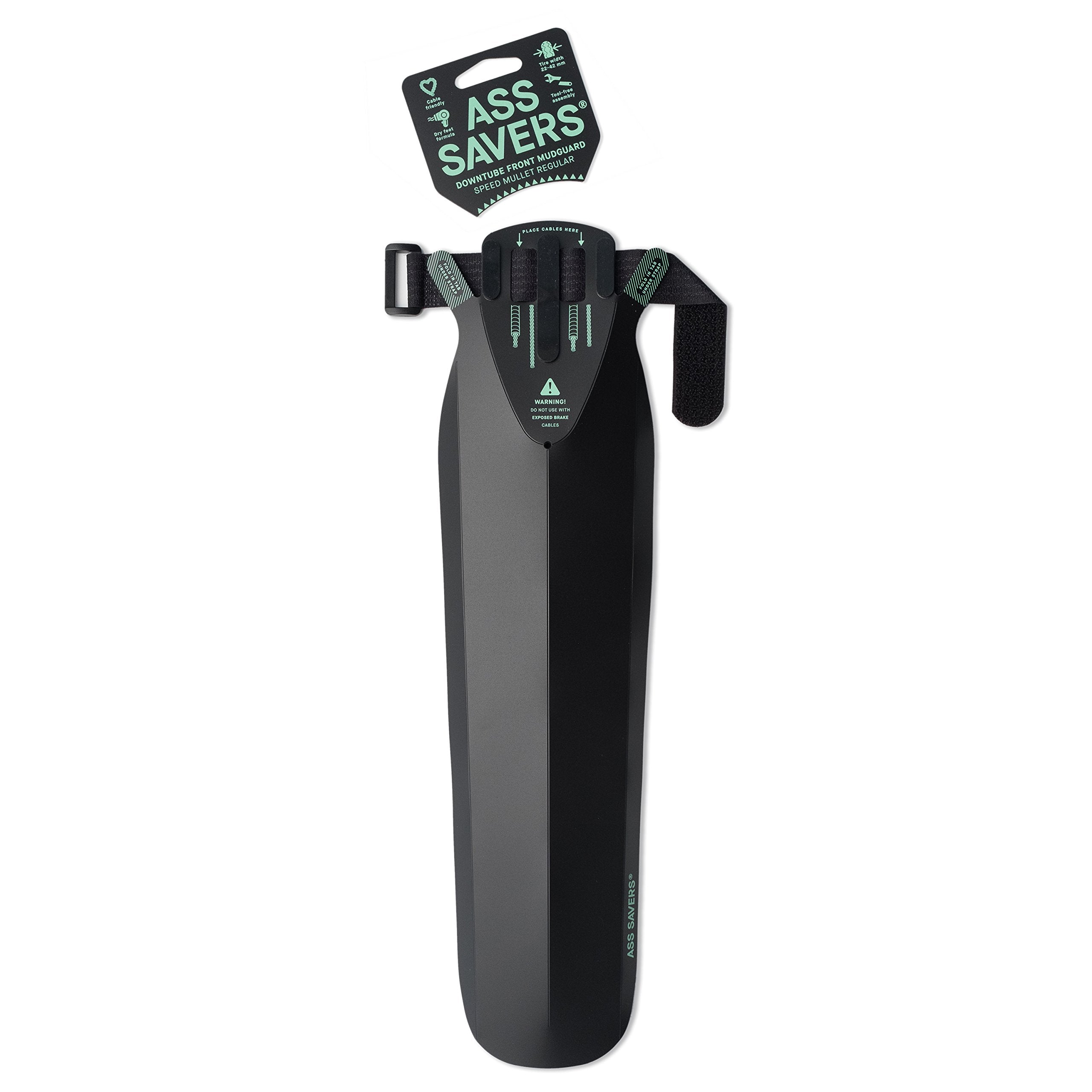 Ass Savers Speed Mullet Regular Clip-On Front Mudguard