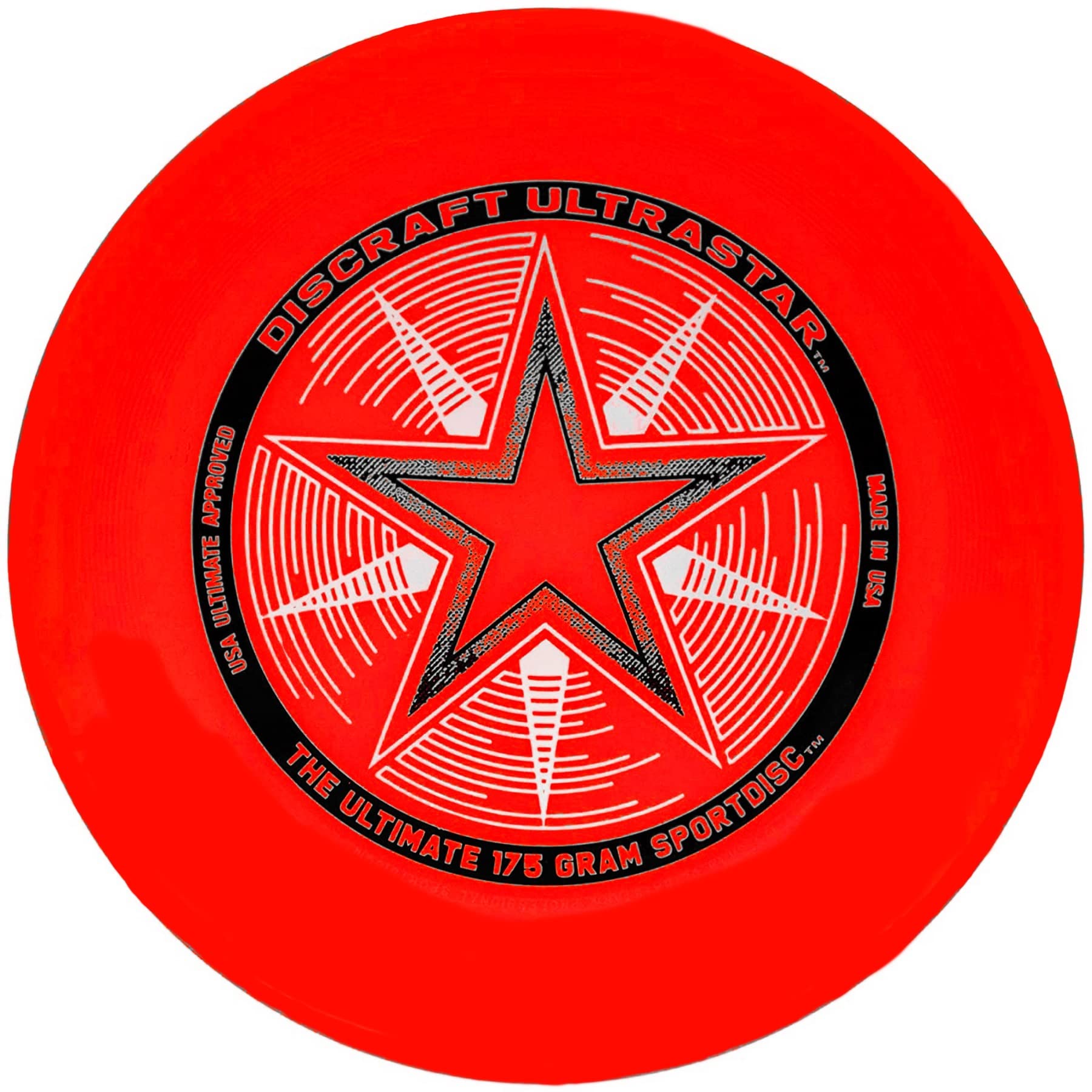 Discraft 175 Gram Ultra Star Sport Disc - 2 Pack (Red & Red)