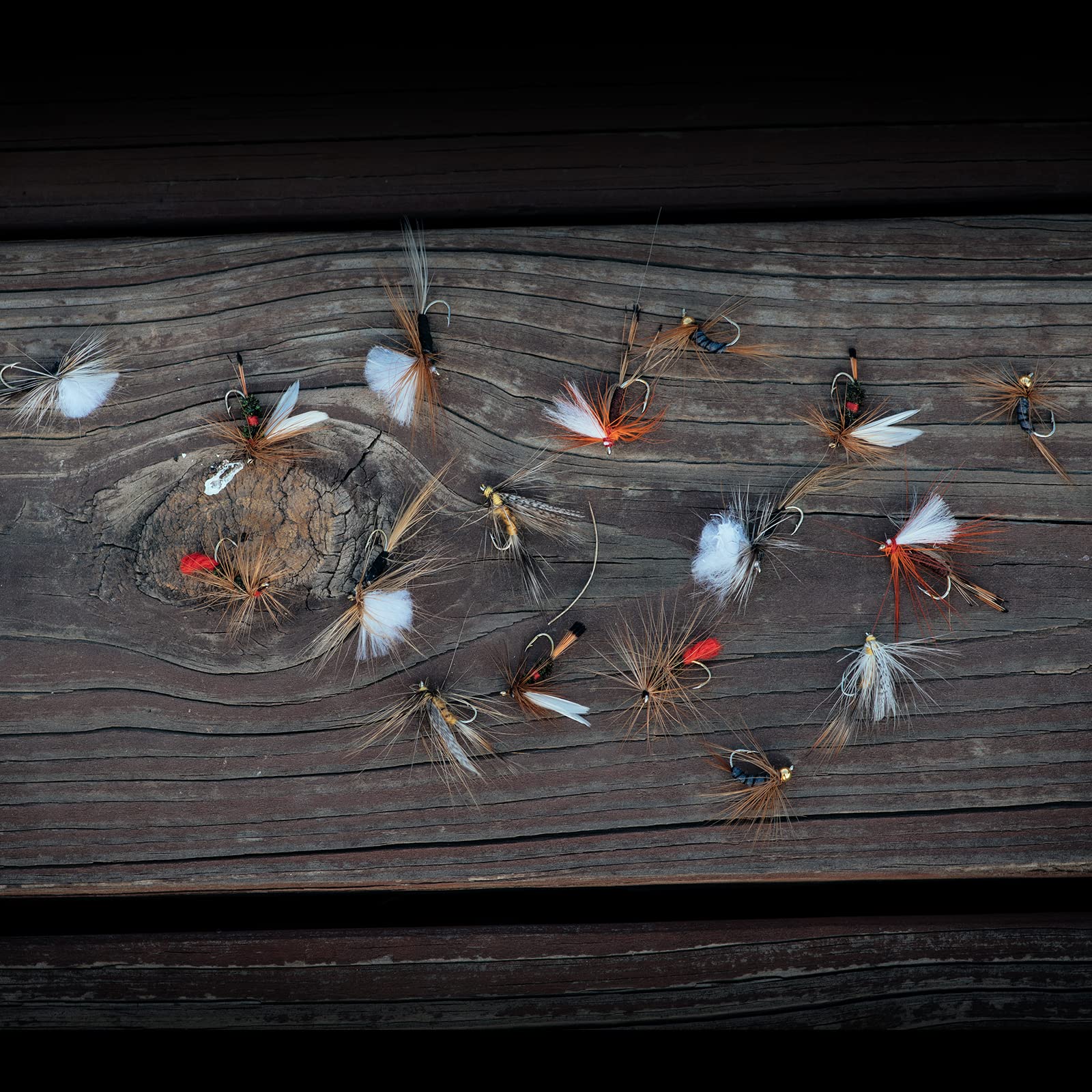Goture Fly Fishing Flies,60Pcs Fly Fishing Lures With Tackle Box,Dry,Wet,Streamers Nymphs Flies Assortment Kit For Bass Trout Pa