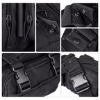 G4Free Deployment Bag Versatile Tactical Waist Pack,Hand Carry Camping Military Style Rucksack(Black)