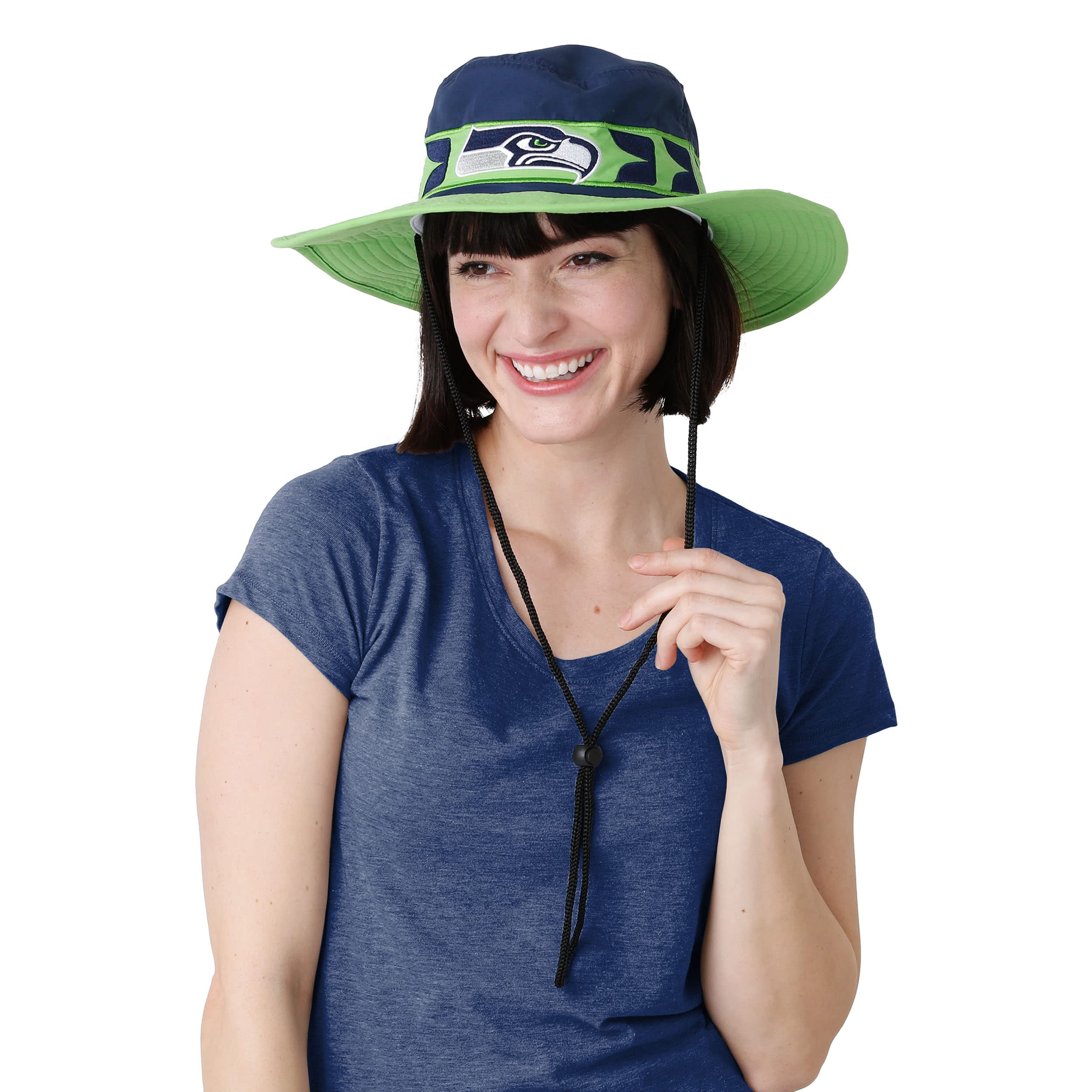 Foco Seattle Seahawks Nfl Team Stripe Boonie Hat