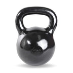 Cap Barbell Black Powder Coated Cast Iron Kettlebell, 60 Lb