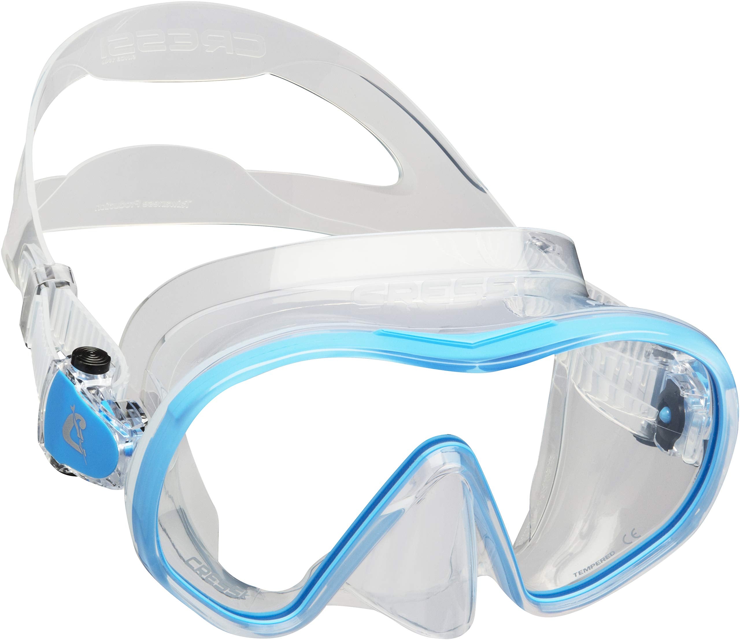 Cressi F-Dual & Supernova Dry, Clear/Blue