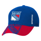 Outerstuff Nhl Youth Boys Fitmax'70 Draft Baseball Cap, Osfm, New York Rangers Team Color