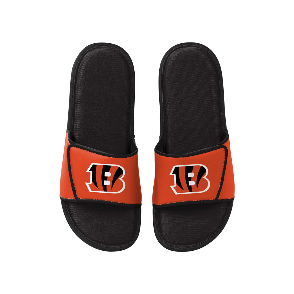 FOCO Cincinnati Bengals NFL Mens Foam Sport Slide - M