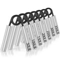 Zeagus Grip Strength Trainer 7 Pack,50Lb-350Lb Metal Hand Grip Strengthener,Non-Slip Heavy-Duty Forearm Exerciser,Hand Gripper F