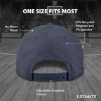 Legacy NCAA Officially Licensed Rope Hat, Michigan Wolverines, Lightweight Cap for Men & Women, Caddy Adjustable (Caddy), Navy,