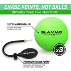 Gosports Slammo Pro Game Set - New And Improved Pro Set With 3 Pro Balls, Pump And Carrying Case