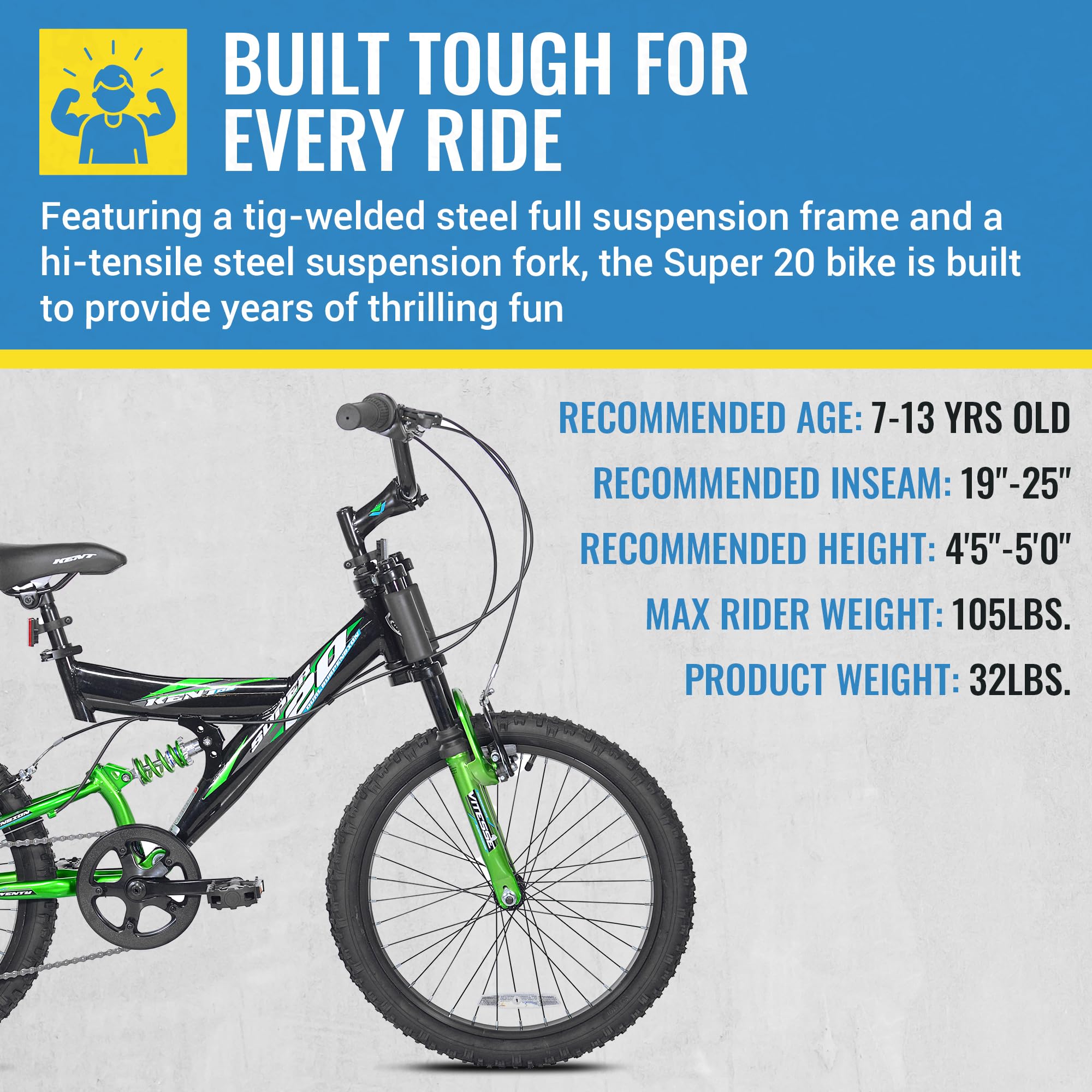 Kent Super 20 Boys Bike