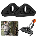 YIBOBO 2-Pack Hunting-Saddle Hip Pinch Eliminator: Lightweight Rope Bridge Spreader for Tree Saddle & Saddle Hunting Kit, Durabl