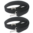 Yyst Adjustable 10''- 96'' Bimini Boat Top Strap With Loops And Stainless Steel Single Snap Hook Marine Bimini Awning Webbing St