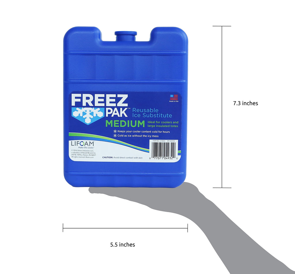 Freez Pak, Reusable Ice Pack, Medium