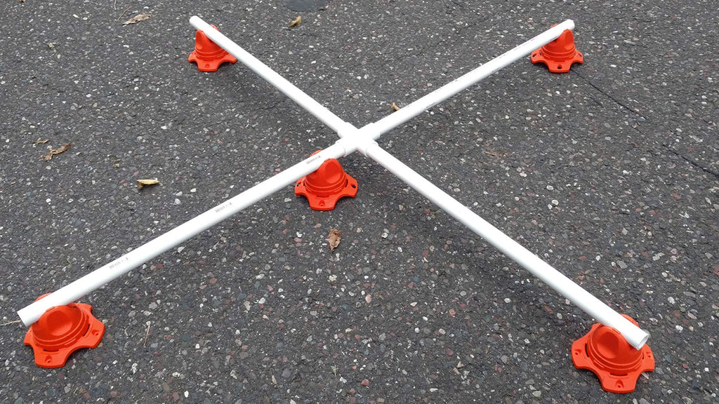 Hockey Dot Underpass-X Training Cones Set Of 6