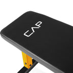 Cap Barbell Flat Weight Bench, Yellow