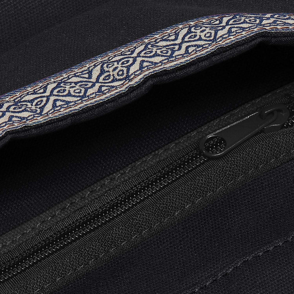 Ewedoos Yoga Mat Bag With Large Size Pocket And Zipper Pocket, Fit Most Size Mats (Black)