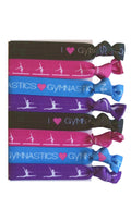 8 Piece Gymnastics Gift Hair Elastics - Gymnastics Gifts For Gymnasts, Women, Girls, Gymnastics Coaches, Gymnastics Classes, Gir