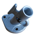 Dock Edge + Howell Mooring Whip Base with T Knob, Grey/Blue