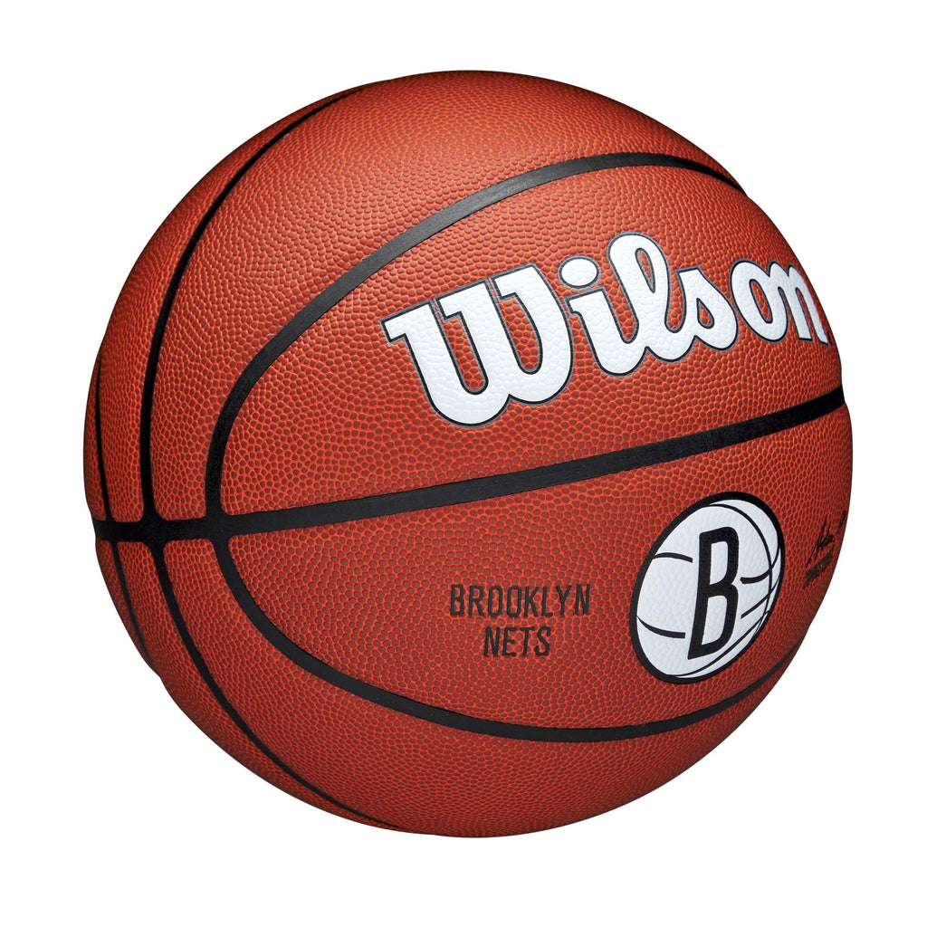 Wilson Nba Team Alliance Basketball - Brooklyn Nets, Size 7-29.5''
