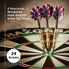 Viper Elite Brass Steel Tip Darts 24 Grams