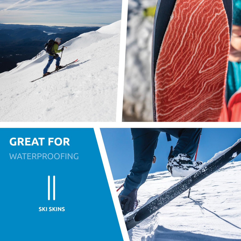 Nikwax Ski Skin Proof Waterproofing, Enhances Performance, Prevents Ice Build Up, Ski Care, Liquid Wax, Backcountry Skiing