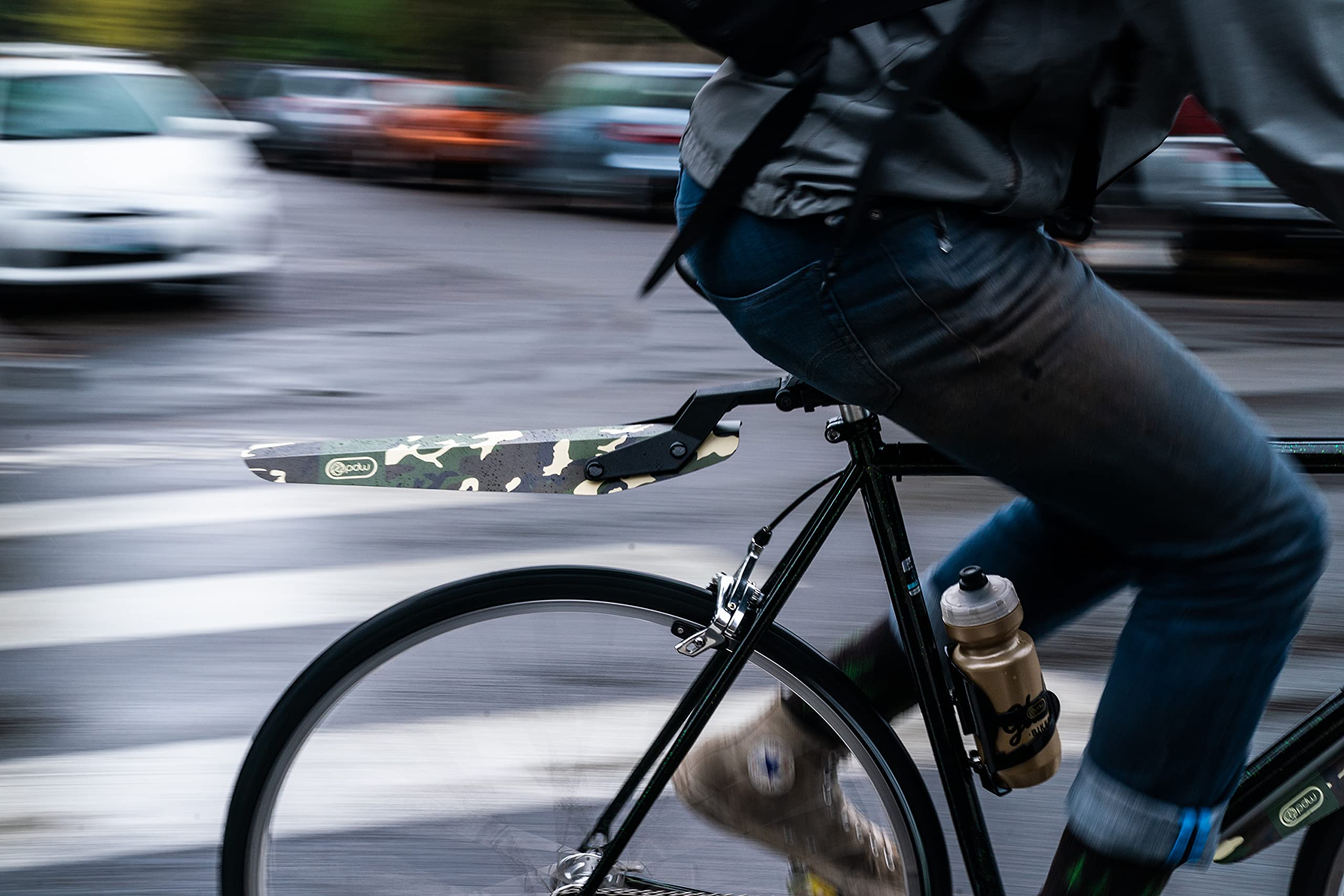 Portland Design Works | Origami Seatpost Fender, Camo, 17.5'' (360)