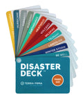 Disaster Deck - Kit Ready Emergency Survival Cards, Guide, Emergency Preparedness, Instructions For Disasters, Earthquake, Wildf