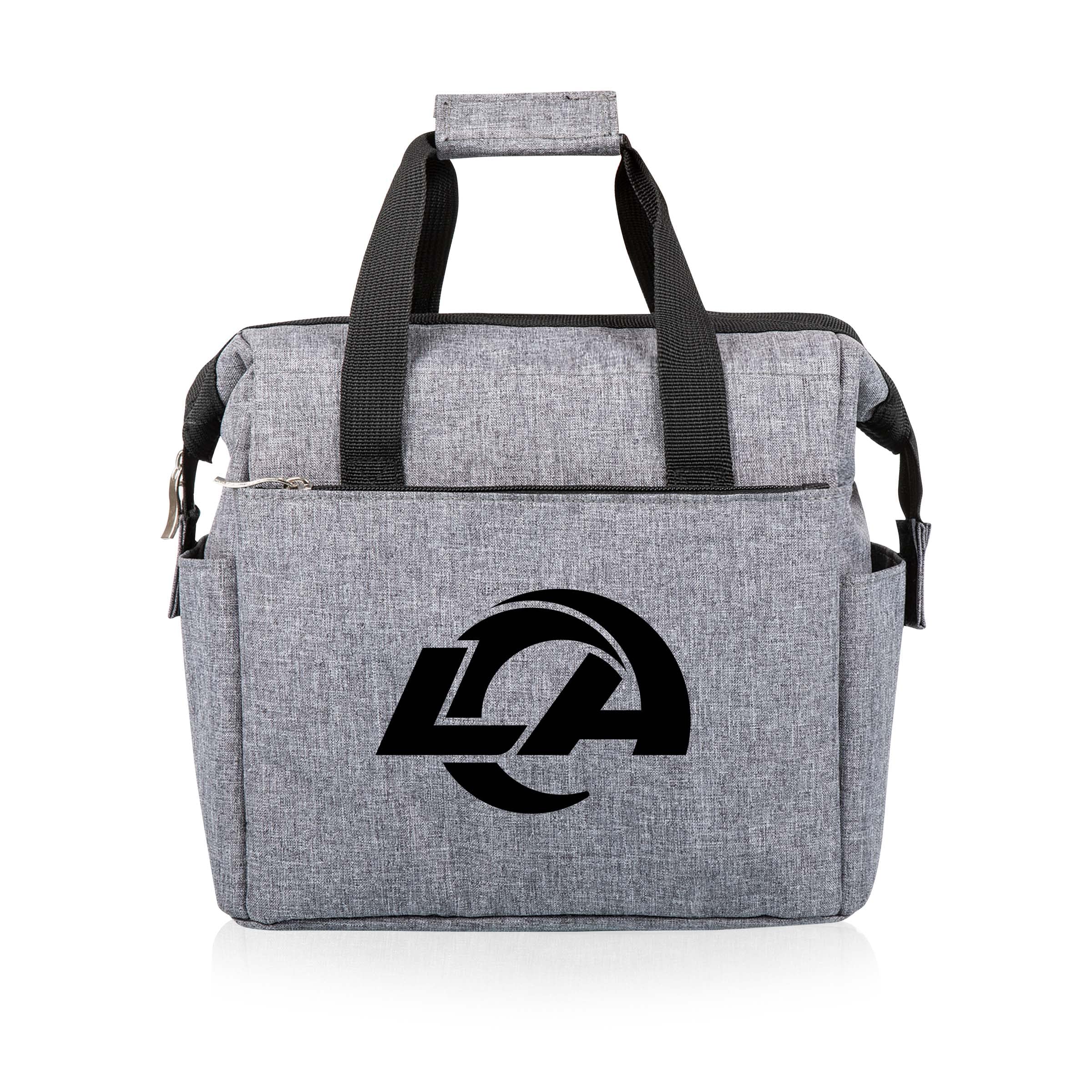 PICNIC TIME Gray Los Angeles Rams Lunch Cooler