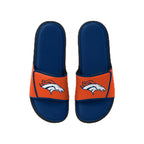 FOCO Denver Broncos NFL Mens Foam Sport Slide - XL