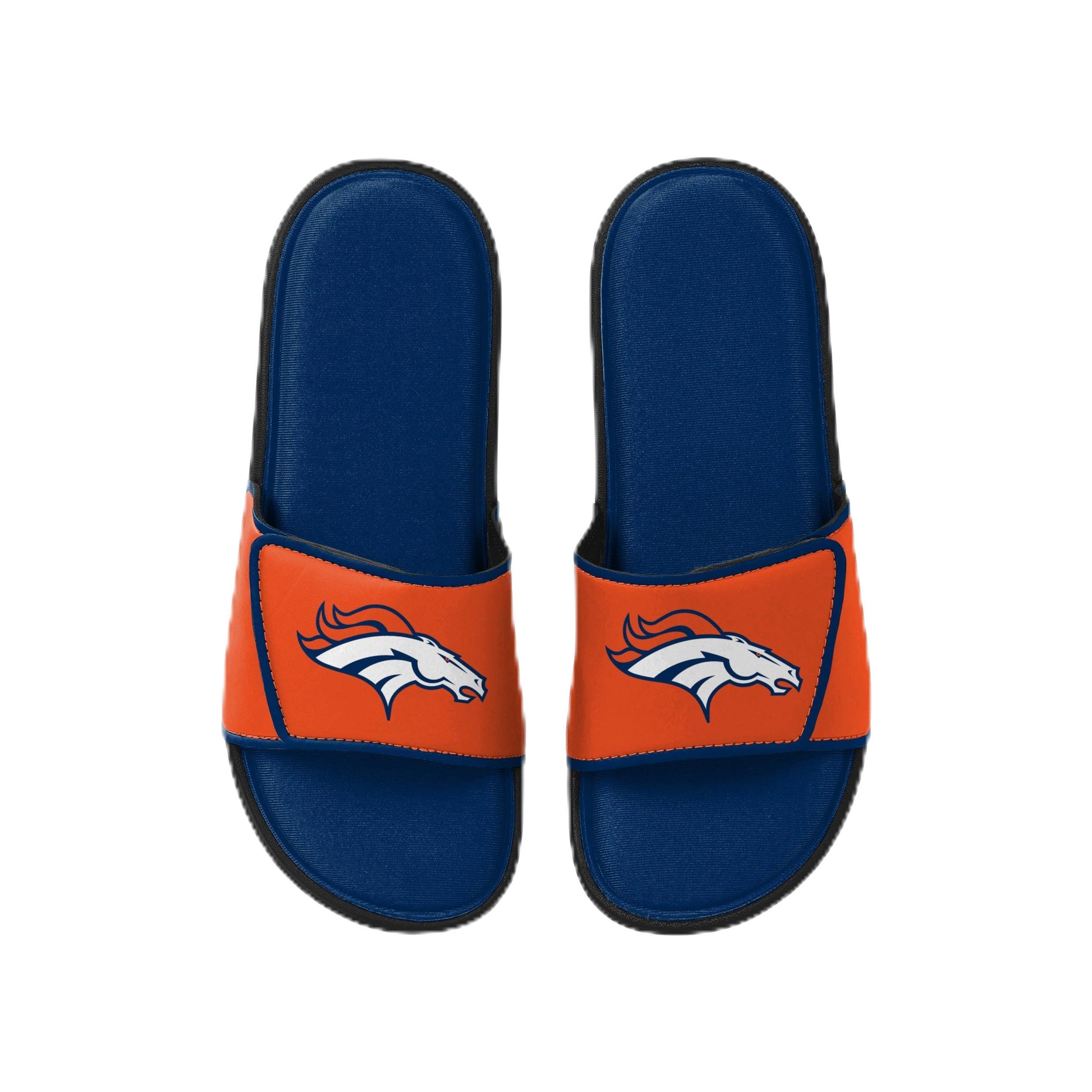 FOCO Denver Broncos NFL Mens Foam Sport Slide - XL