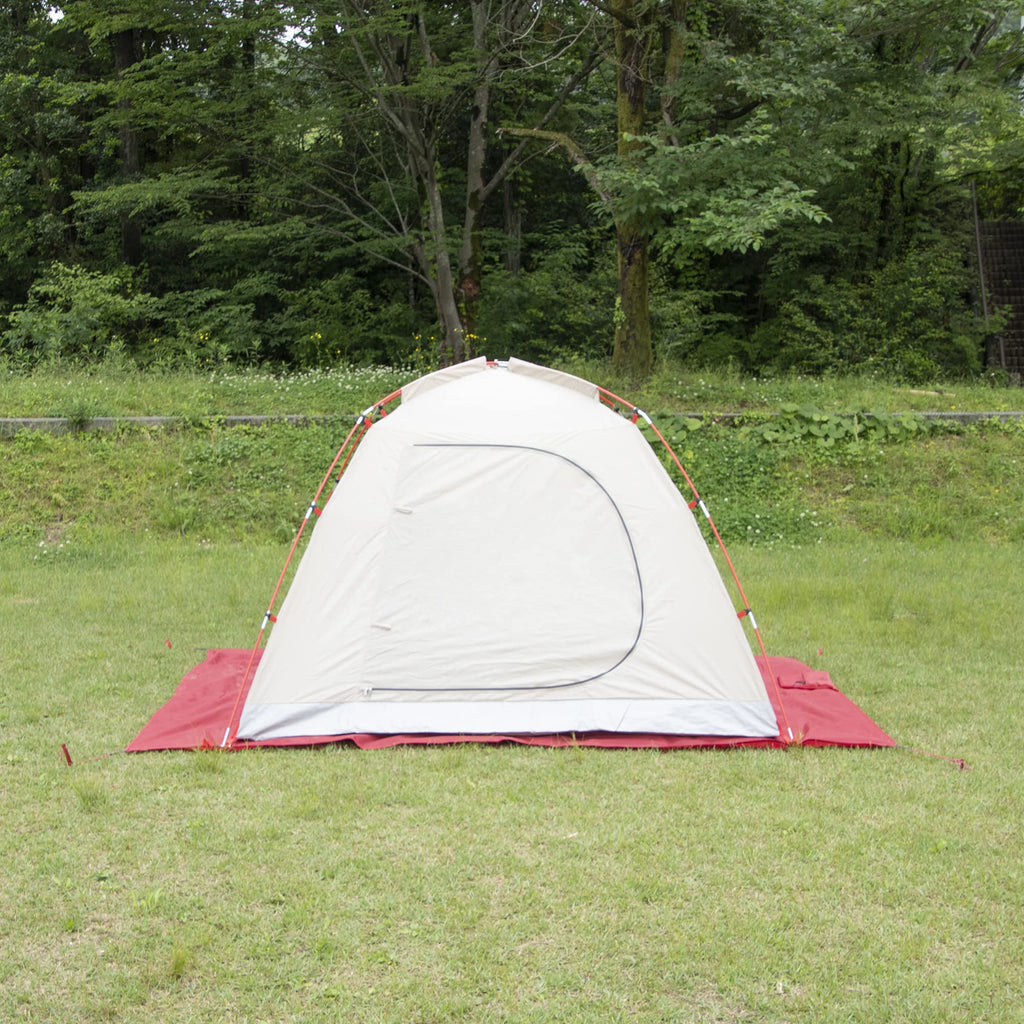 Msr Universal 6-Person Tent Footprint Tarp, Large - 117 X 97 Inches, Red