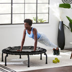 Jumpsport 430 Rebounder For Adults, 44-Inch | Essential+ Home Series | 3-Piece Frame | Exercise Jumpsport Fitness Trampoline