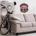 Rico Industries Nhl Chicago Blackhawks Champ Shape Cut Pennant - Home And Living Room D  Cor - Soft Felt Ez To Hang