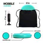 Rfaqk Inflated Air Stability Wobble Cushion - Wiggle Seat To Improve Sitting Posture & Attention, Stability Balance Disc For Phy