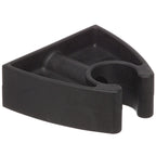 Attwood 7571L7 Pole Light Storage Clip, Holds -Inch-Diameter Poles, 2 Inches L X 1  Inches H, Black Plastic